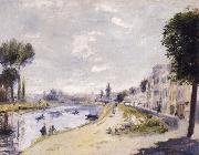 Bords de la Seine Pierre-Auguste Renoir
